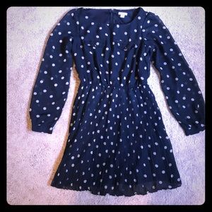 Adorable navy fit and flare!!